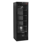 DIAMOND - Vitrine ventilée t° positive-noire-380 litres