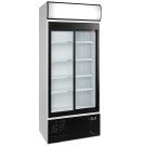 DIAMOND - Vitrine t° positive ventilée 760 litres 2 portes