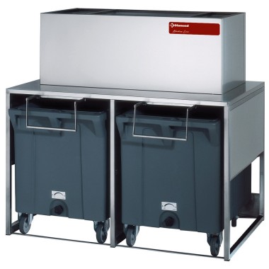 DIAMOND - Bacs de stockage avec chariots de 2x 108 kg