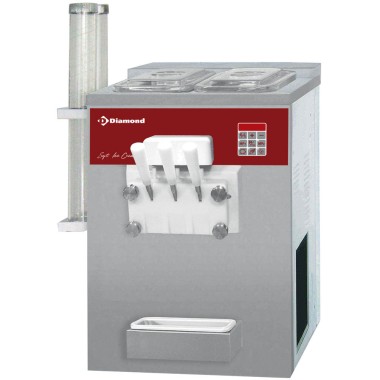 DIAMOND - Machine soft ice cream 2 parfums/panaché-