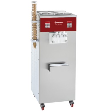 DIAMOND - Machine soft ice cream 2 parfums + panaché