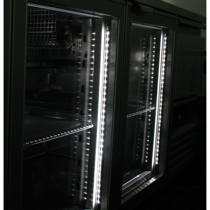 DIAMOND - Table frigorifique ventilée portes GN 1/1 260 litres.