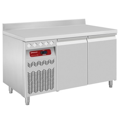 DIAMOND - Table frigorifique murale ventilée 2 portes GN 1/1