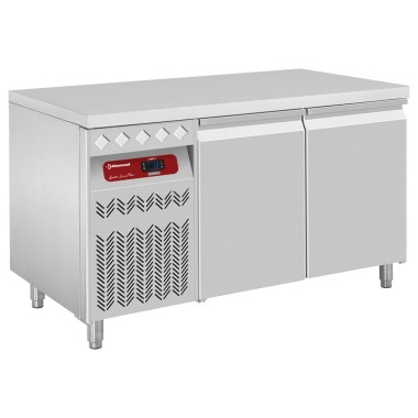 DIAMOND - Table frigorifique ventilée vitrée GN 1/1-260 litres