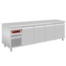 DIAMOND - Table frigorifique ventilée-4 portes GN1/1-550 litres