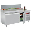 DIAMOND - Table frigorifique ventilée 3 portes GN1/1-405 litres