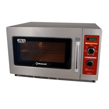 DIAMOND - Four micro-ondes en inox - 1800 w