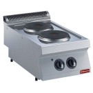 DIAMOND - Cuisinière électrique 2 plaques rondes