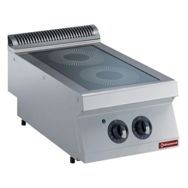 DIAMOND - Cuisinière électrique vitrocéramique 2 zones