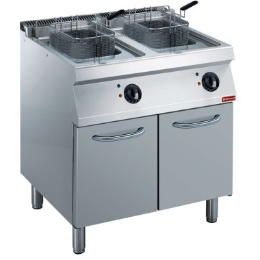 DIAMOND - Friteuse électrique 2x 14 litres - armoire