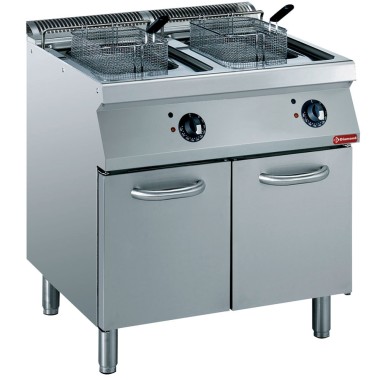 DIAMOND - Friteuse électrique - 2x 15 litres
