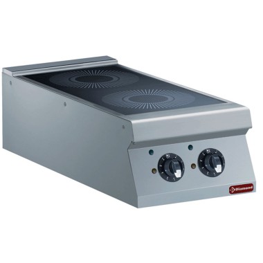 DIAMOND -Cuisinière électrique 2 foyers induction