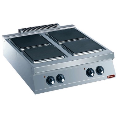 DIAMOND - Cuisinière 4 plaques électriques -top-