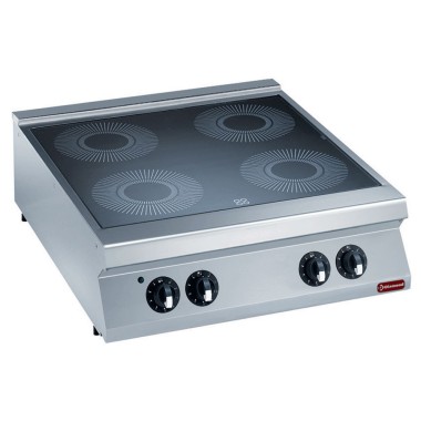 DIAMOND - Cuisinière électrique vitrocéramique 4 zones