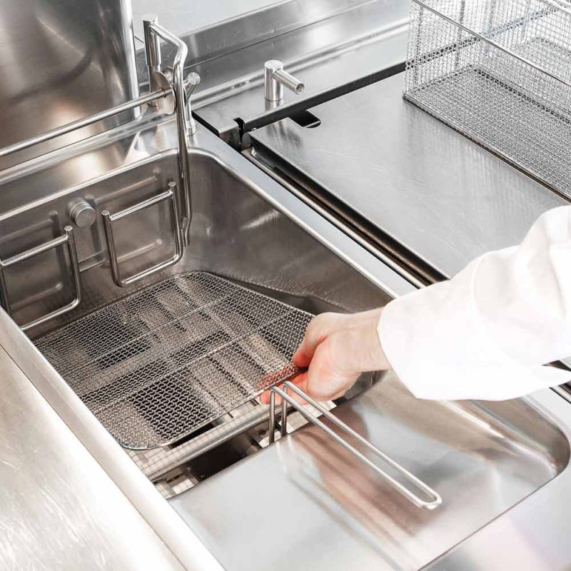 DIAMOND - Friteuse électrique digitale cuve 23 litres