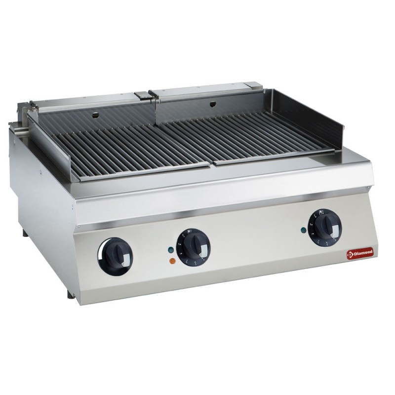 DIAMOND - Grill électrique 800mm - top
