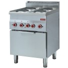 DIAMOND - Fourneau électrique 4 plaques-four convection