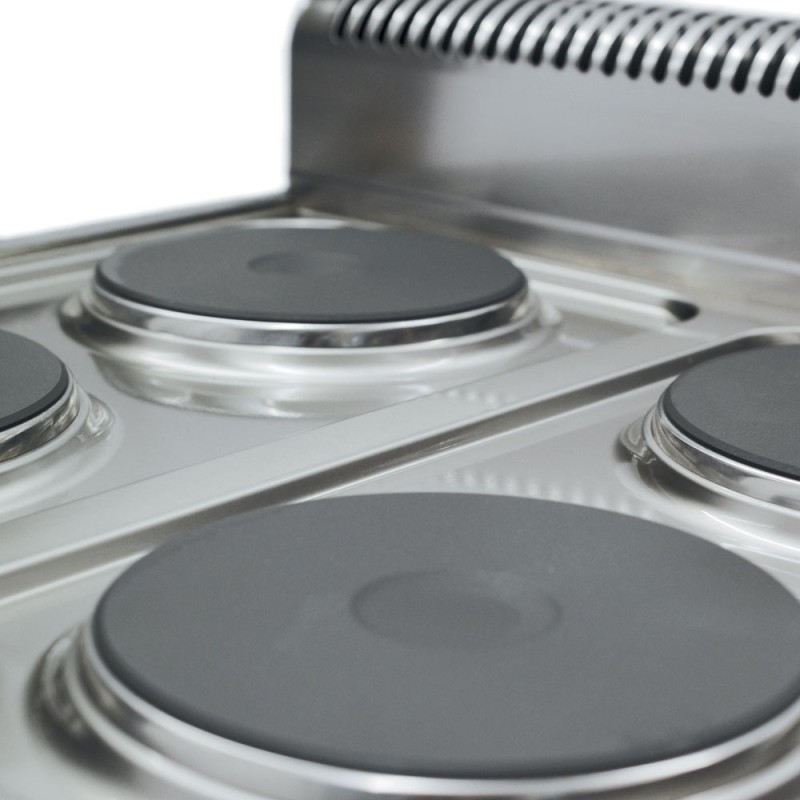 DIAMOND - Fourneau électrique 4 plaques-four convection