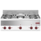 DIAMOND -Cuisinière électrique 5 plaques -top-