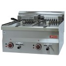 DIAMOND - Friteuse électrique-2 cuves 10 litres -top-