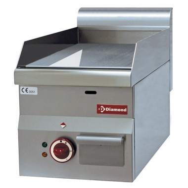 DIAMOND - Plaque de cuisson électrique lisse chrome