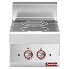 DIAMOND - Cuisinière électrique vitrocéramique 2 foyers