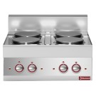 DIAMOND - Cuisinière électrique 4 plaques- 700mm