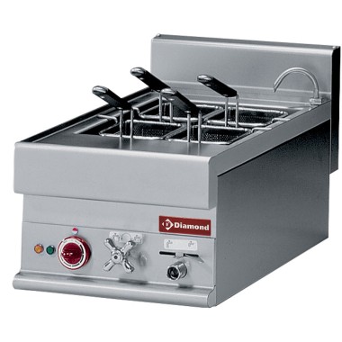 DIAMOND -Cuiseur à pâtes électrique capacité 20 litres-400mm