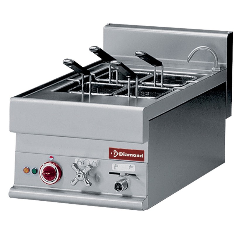 DIAMOND -Cuiseur à pâtes électrique capacité 20 litres-400mm