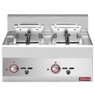 DIAMOND - Friteuse électrique 2 cuves 10 litres -top-