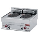 DIAMOND - Friteuse s-powerful, électrique 2x 10 litres