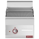 DIAMOND - Plaque de cuisson électrique rainurée 400 x 650 x 280/380