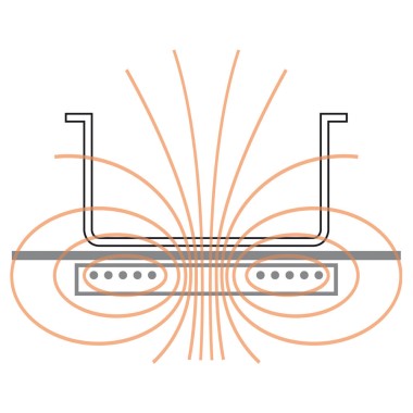DIAMOND - Cuisinière électrique 2 foyers à induction