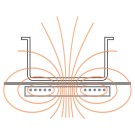 DIAMOND - Cuisinière électrique 2 foyers à induction