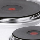 DIAMOND - Cuisinière électrique 4 plaques rondes