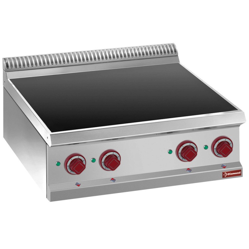 DIAMOND - Cuisinière électrique vitrocéramique 4 zones