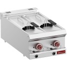DIAMOND - Friteuse électrique 2 cuves 7 litres -top-