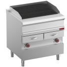 DIAMOND -Grill vapeur électrique fonte -double face-module 1/1