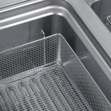 DIAMOND -Friteuse électrique cuve 18 litres sur meuble