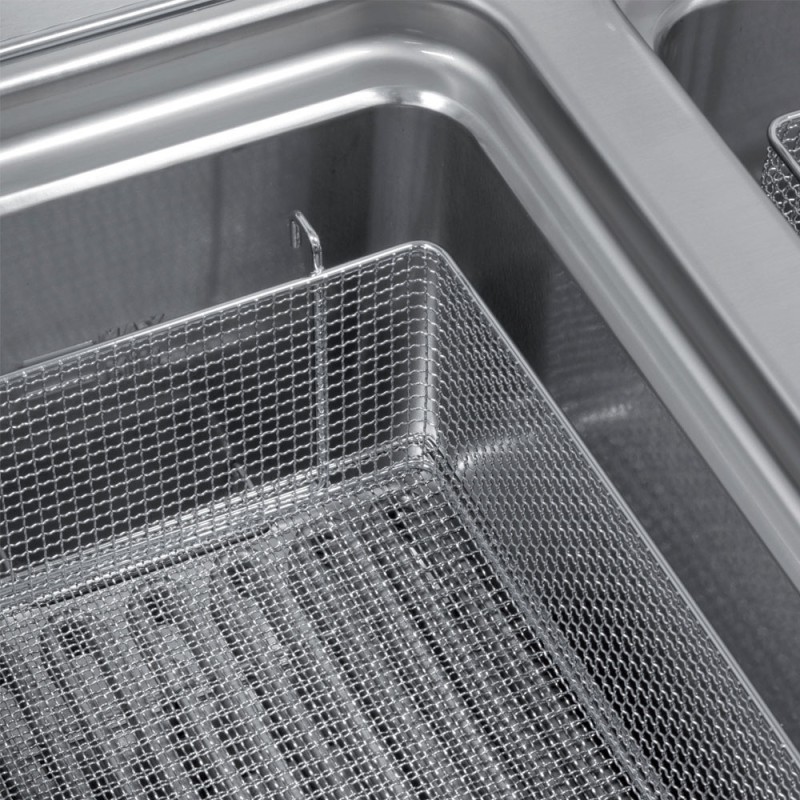 DIAMOND -Friteuse électrique cuve 18 litres sur meuble