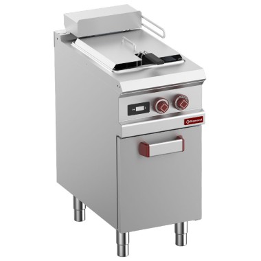 DIAMOND -Friteuse électrique cuve -y-21 litres sur meuble