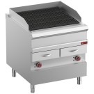 DIAMOND -Grill vapeur électrique fonte -double face-module 1/1