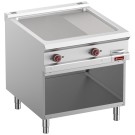 DIAMOND - Plaque de cuisson 2/3 lisse et 1/3 rainurée électrique