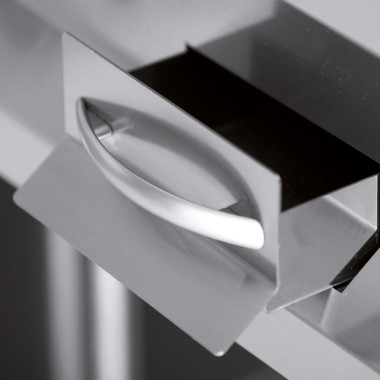 DIAMOND - Plaque de cuisson rainurée électrique module 1/2