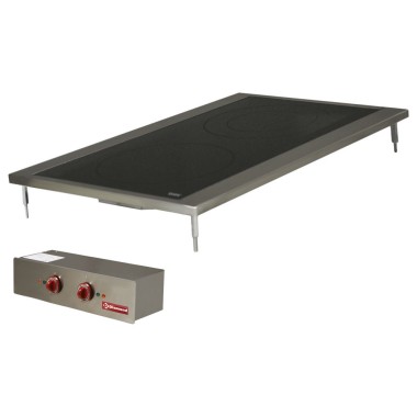 DIAMOND - Cuisinière électrique 2 plaques vitro à encastrer