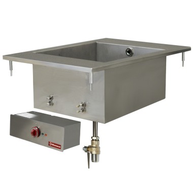 DIAMOND - Bain-marie électrique GN 1/1 à encastrer