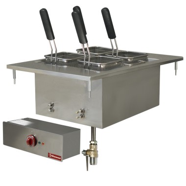 DIAMOND - Cuiseur à pâte électrique 20 litres à encastrer