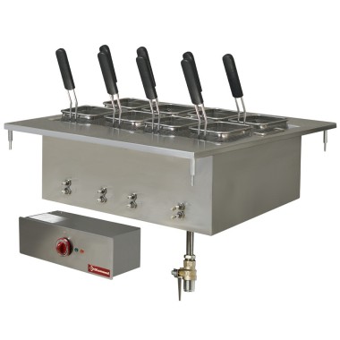 DIAMOND - Cuiseur à pâte électrique 40 litres à encastrer