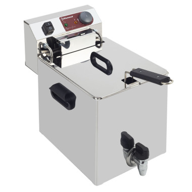 DIAMOND - Friteuse de table électrique 10 litres+ robinet