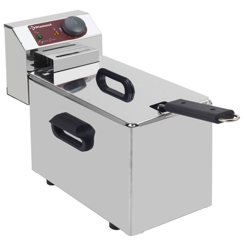 DIAMOND - Friteuse de table électrique 4 litres